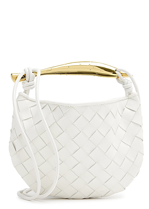 BOTTEGA VENETA Sardine Intrecciato mini leather cross-body bag