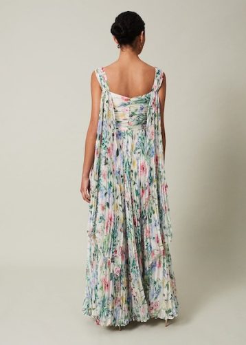 Phase Eight Gretal Floral Pleated Maxi Dress Stevie Multi