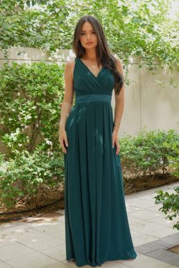 TFNC Kily Forest Green Maxi Bridesmaid Dress