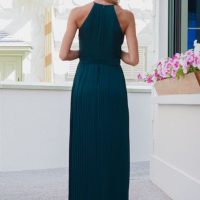 TFNC SERENE FOREST GREEN MAXI DRESS