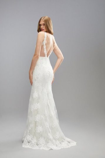 Coast Premium Sweetheart Lace Applique Strappy Wedding Dress