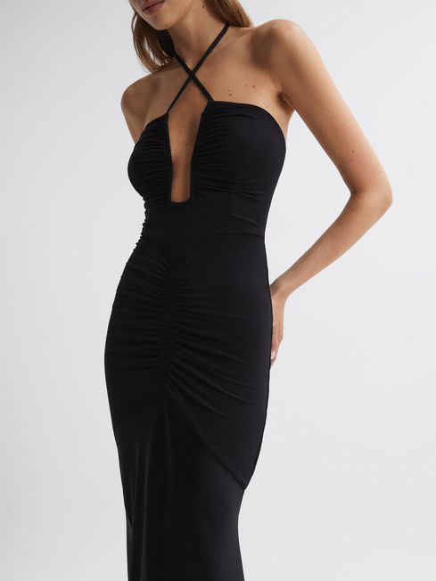 Caylee Drape Maxi Dress