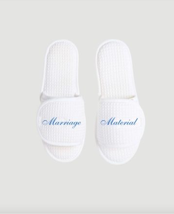 Gigi & Olive Personalised Wedding Slippers