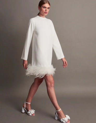 Monsoon feather dress hotsell