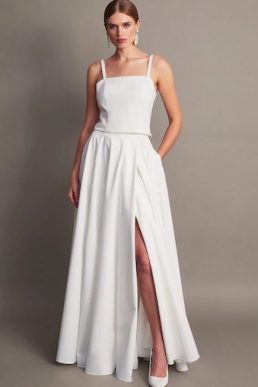 Monsoon Isla bridal skirt ivory