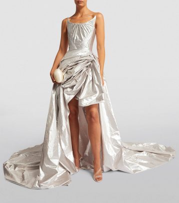 MATICEVSKI EXCLUSIVE Candescence Gown, Pearl Crush