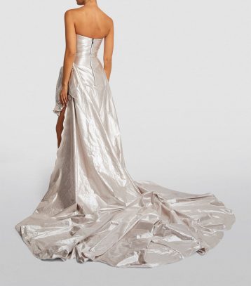 MATICEVSKI EXCLUSIVE Candescence Gown, Pearl Crush