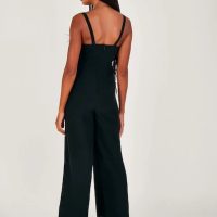 Monsoon Eva feather jumpsuit black