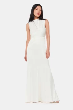 Whistles Melody Wedding Dress Ivory