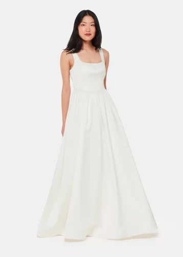 Whistles Lettie Wedding Dress Ivory