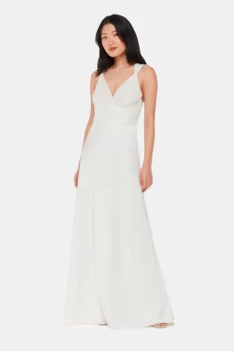 Whistles Nicole Wedding Dress Ivory