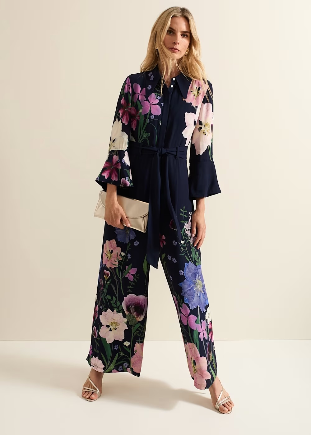 Annia Floral Print Jumpsuit £189