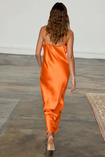 Never Fully Dressed Orange Lily Dress