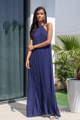 TFNC Sallie Navy Maxi Dress