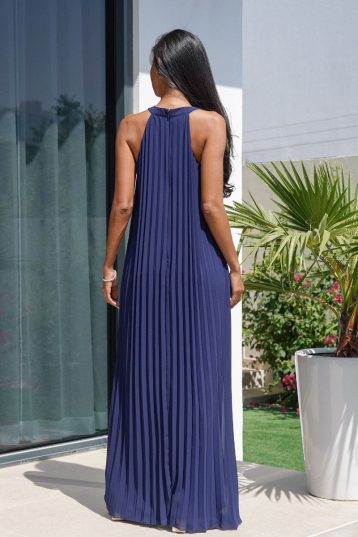 TFNC Sallie Navy Maxi Dress