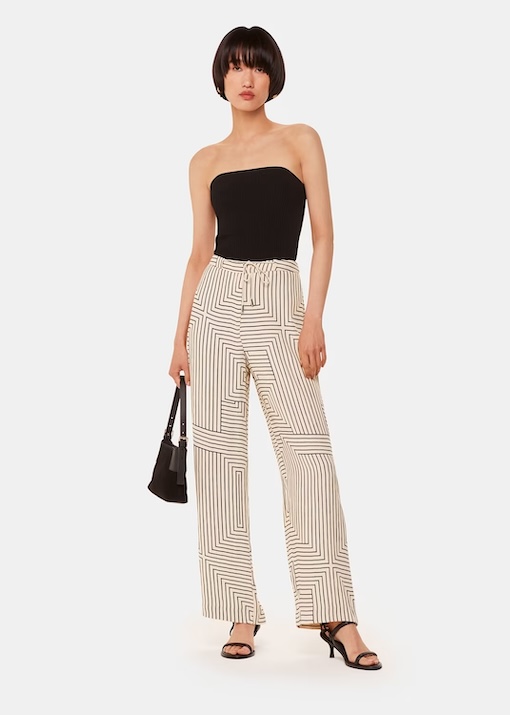 Angled Stripe Trouser £109