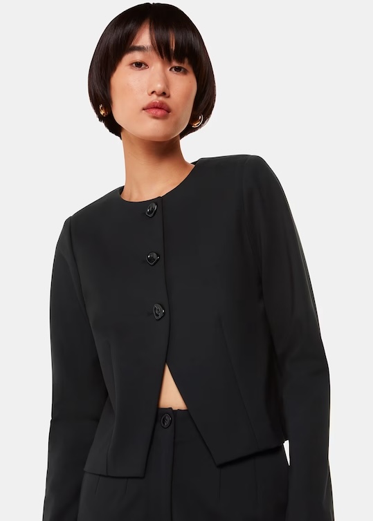 Anne Ponte Button Jacket