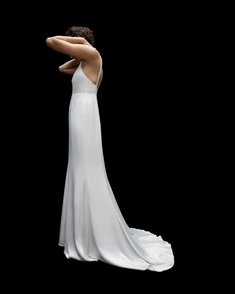 Eileen Silk Wedding Dress