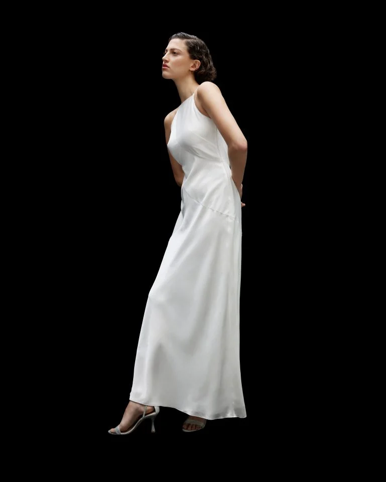 Eileen Silk Wedding Dress, £649