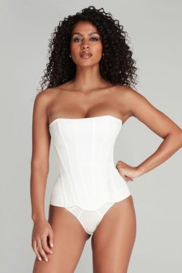 Agent Provocateur Scarlie Corset White