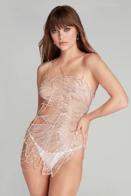 Agent Provocateur Papillon Bodychain Blush