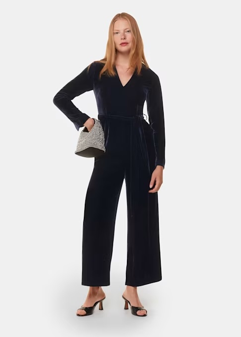 Elora Velvet Jumpsuit £179