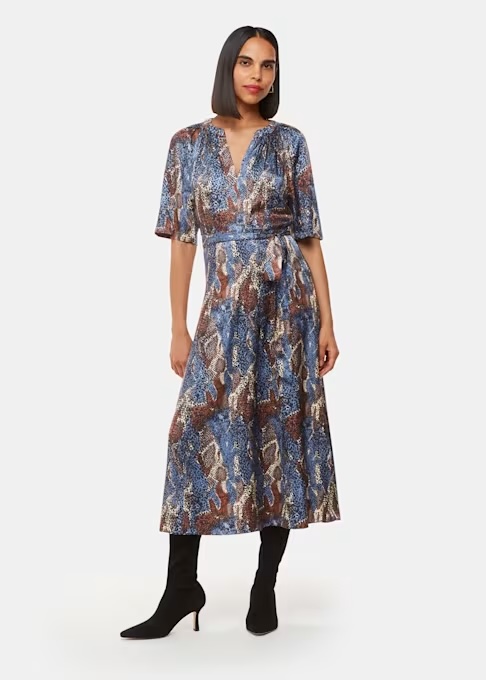 Marlow Dashed Snake Dress, £169