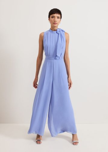 Phase Eight Lucie Jumpsuit Light Blue