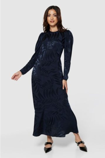 Closet London Dark Navy A-Line Dress