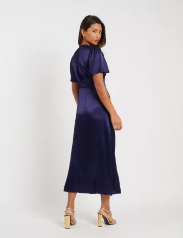 Nobody's Child Navy Bridesmaid Erin Midi Dress