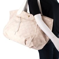 Louis Vuitton Pre-loved Sable Canvas Cabas Ipanema GM Shoulder Bag - Image 5
